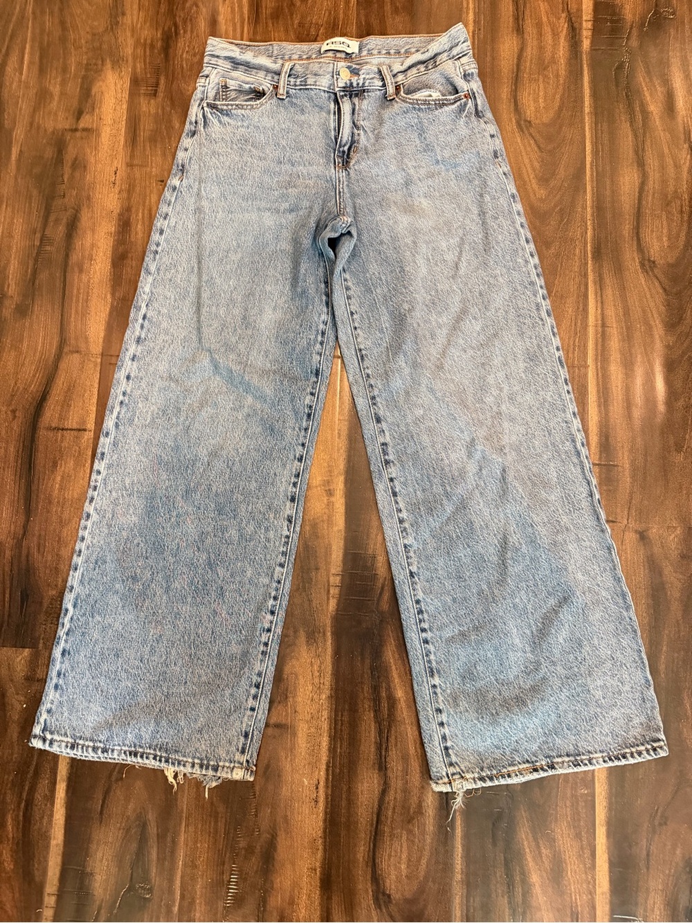 RSQ Light Wash Wide Leg Jeans - Picture 2 of 6
